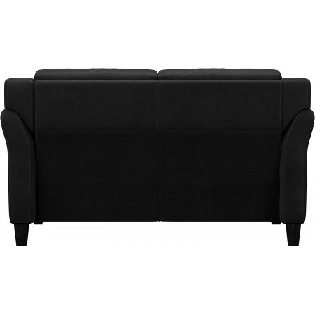 Life Black : Ghế Sofa Đôi + Vải Màu Đen